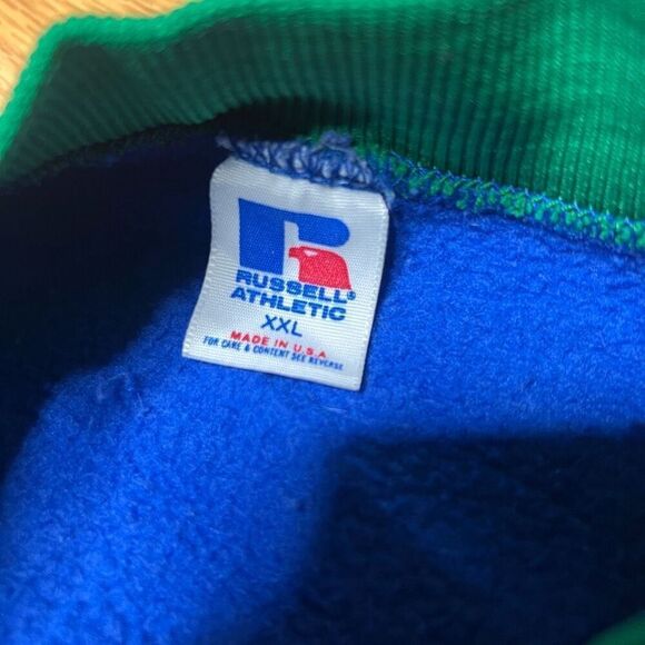 Rare Vintage VTG Russell Athletic Seahawks Themed Crew - Picture 4 of 4